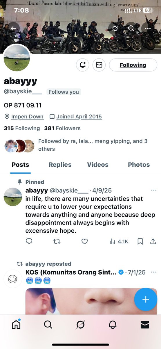 ichijoiin's tweet photo. minta tolong up temen-temen.

@bayskie___ akbar rafsanjani 
yg ngilang dengan utang jutaan berbulan2. https://t.co/SWeDjakv5z