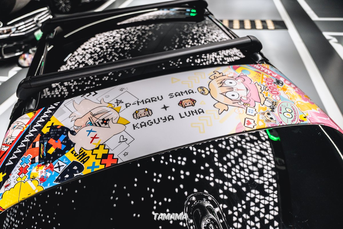 おはよう！中国の痛車オーナー、坂東まきです！ 
デザイン：
<a href="/TAMAMAstudio/">TAMAMA玉屋</a>
フォトグラファー：
<a href="/YukLung/">yono</a> 
「P丸様。」と「胸のデカいP丸様。」です！
来年は「ITASHAWEEK」と「痛車天国」でみんなに会えるかも、よろしくお願いします！ 
また遊ぼね！！🍤

#ぴーまるあーと  
#ぴーちゃん聞いて