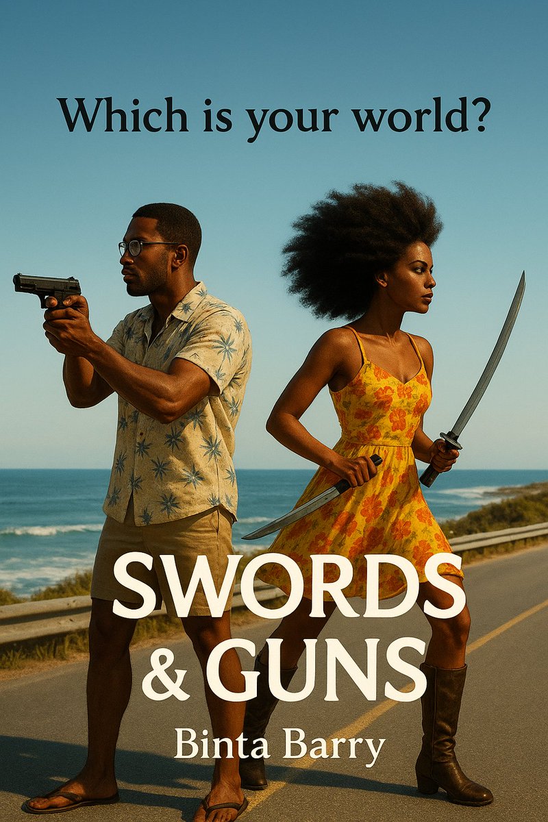 DesBiCreative's tweet photo. Swords &amp; Guns ⚔️🔫
Swords &amp; Guns began as a simple idea 
Two parallel worlds: one trained by swords, the other by guns.
At the start, both protagonists were female reflections of skill, discipline, and power in contrasting worlds.
But as the story deepened, balance emerged: https://t.co/wRL2ZPzXbB