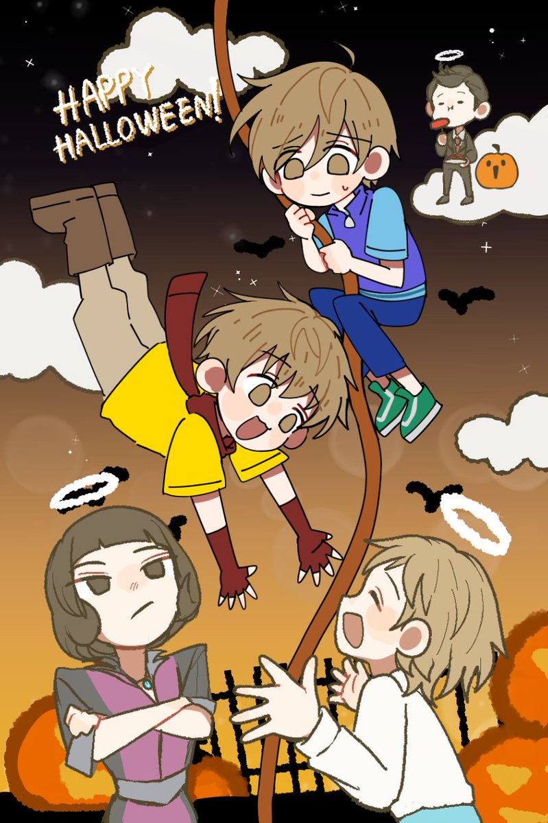 이것도
이거 포카만들때 그렸던 할로윈그림입니다..헤헤