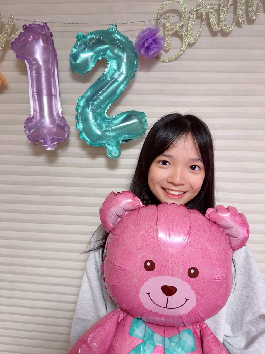 shion_bombom's tweet image. 12歳になったよ😆💕

#ダンススタジオMPF  #shion   #js6