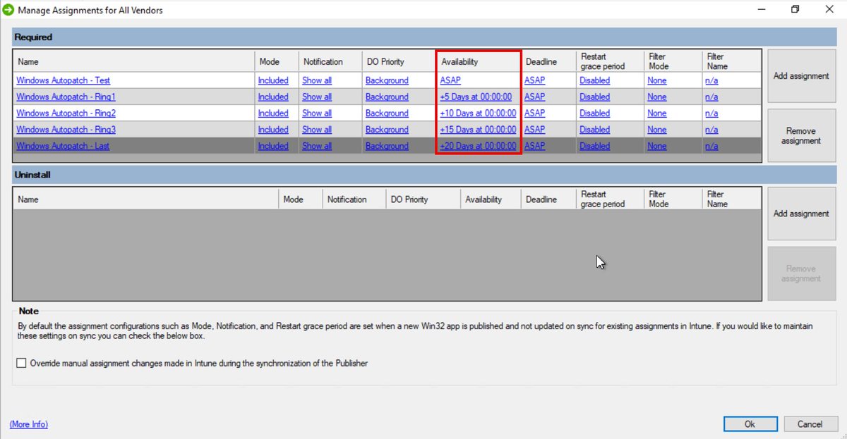 xenappblog's tweet image. If you`re using @MSIntune #AutoPatch you could/should use the same device groups for @PacthMyPC 3rd party application patching.