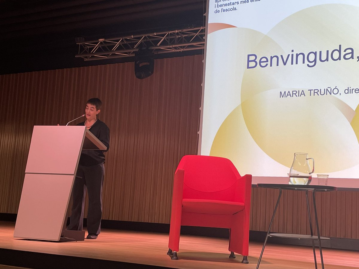 Això no va només d’oportunitats esucatives, va de comunitat i de garantia de drets. <a href="/mariatrusal/">Maria Truñó 🍉</a> a la Jornada anual  <a href="/educacio360/">Educació 360</a>