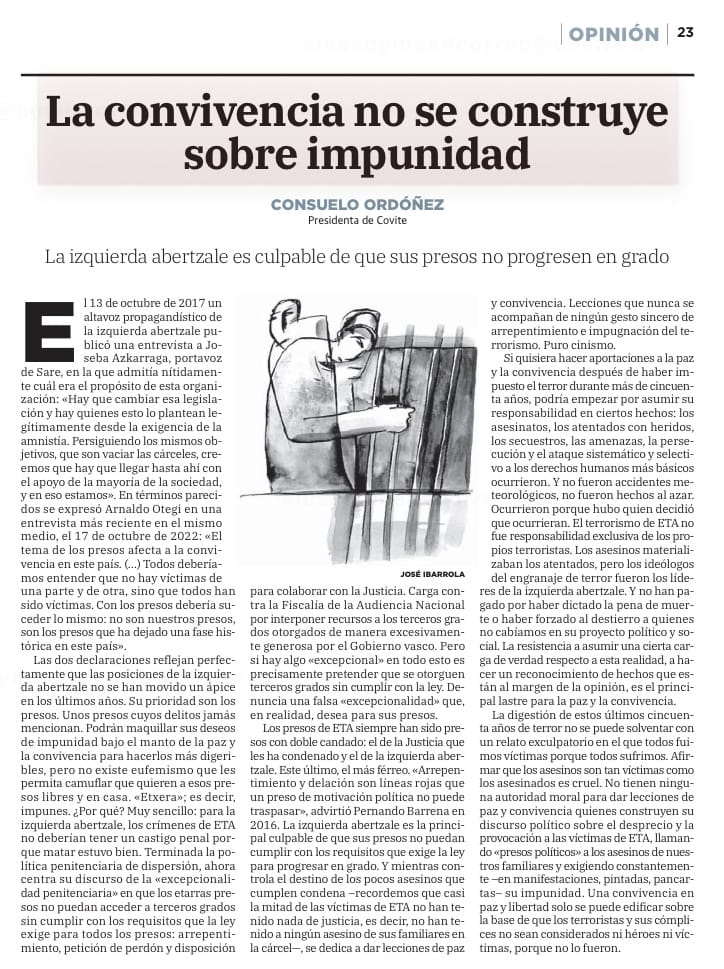 ConsuorF's tweet image. 6. Año 2000 y también #Impunes. Te dirán que los cientos de crímenes de ETA sin resolver son de los años 80 porque entonces ETA mataba mucho ¡MENTIRA! Esta masacre y las dos últimas víctimas de ETA están sin resolver. Hay crímenes de los 80 perfectamente resueltos.