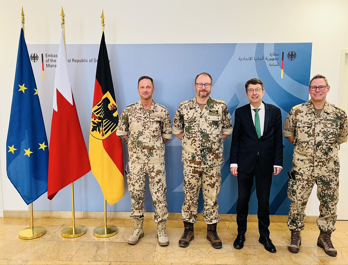 German Embassy in Bahrain tweet media