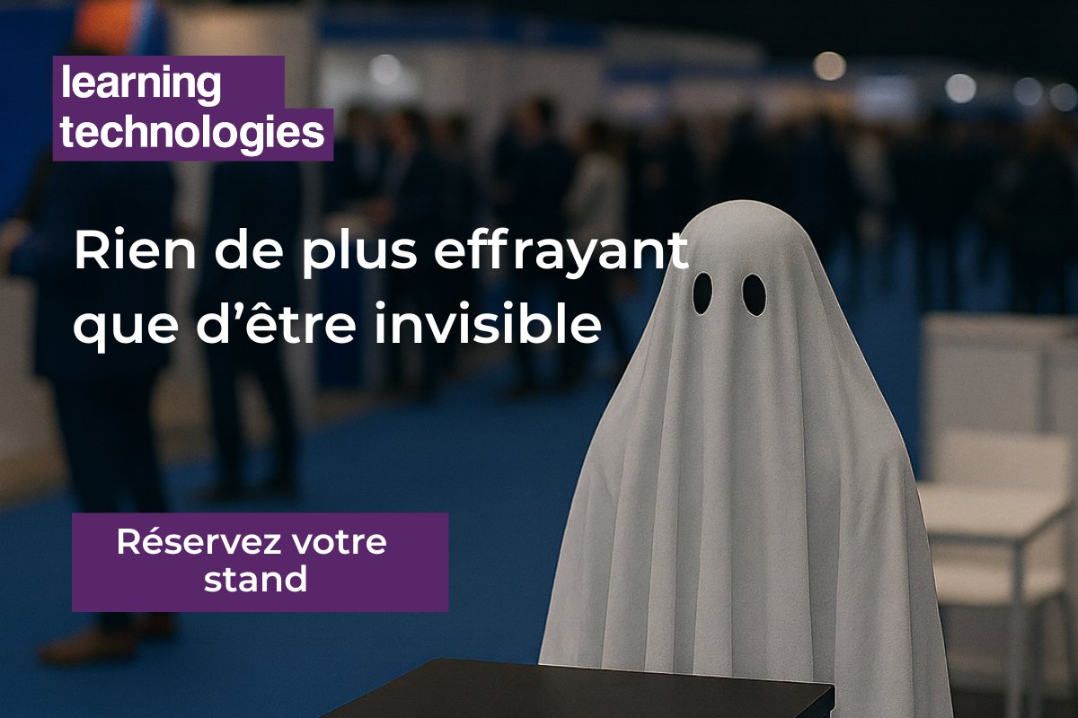 LearnTechFR's tweet image. 🎃 Trick or Lead ? Ne laissez pas votre marque hanter les couloirs du silence.
💼 Learning Technologies France - 28 et 29 janvier 2026
💡 Votre cauchemar : passer inaperçu
🕸️ Les derniers stands disparaissent vite...eu1.hubs.ly/H0pdQdv0