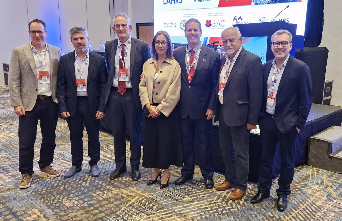 Great session on AF burden at #LAHRS2025 in BuenosAires! Glad to contribute to this incredible meeting! <a href="/CarlChiefCard/">Carlos A Morillo</a> <a href="/DrJasonAndrade/">Jason Andrade</a> <a href="/berniann/">Dra. Anna Berni</a>