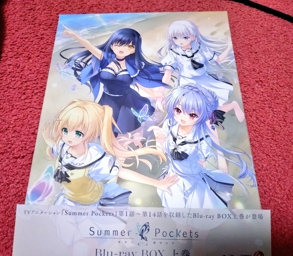 サマポケBlu-ray上巻届きました！ にしてもでけぇ！パッケージがBlu