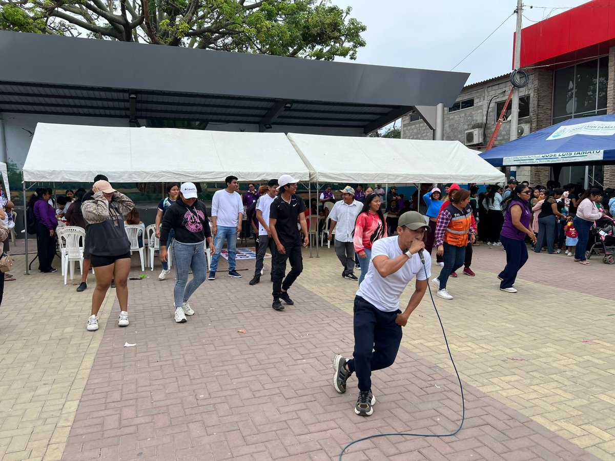 📍#Salinas

La parroquia José Luis Tamayo aprovechó los servicios nacionales que brindaron las instituciones gubernamentales en la brigada social por #ElNuevoEcuador🇪🇨.

A través de #Actívate y #VamosALaCancha, seguimos fortaleciendo el bienestar de las familias ecuatorianas.🤩🙌