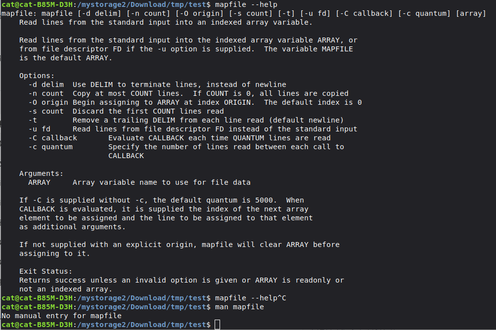 imcatscarlet's tweet image. The moment when I want to give up Bash and go to use PHP or whatever else. 
#bashscript