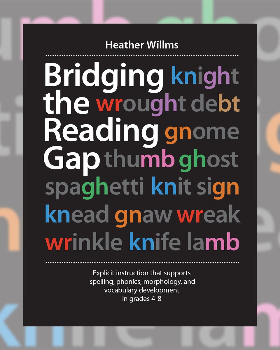 PembrokePublish's tweet photo. #BridgingTheReadingGap supports all readers in their growing knowledge of word meaning and construction, and provides keys to unlocking the meaning of complex texts — check it out: https://t.co/jdIMvDZHdK 

#ReadOctober #profdev #literacy #teaching #learning #edutwitter https://t.co/jyFGdYG9dv