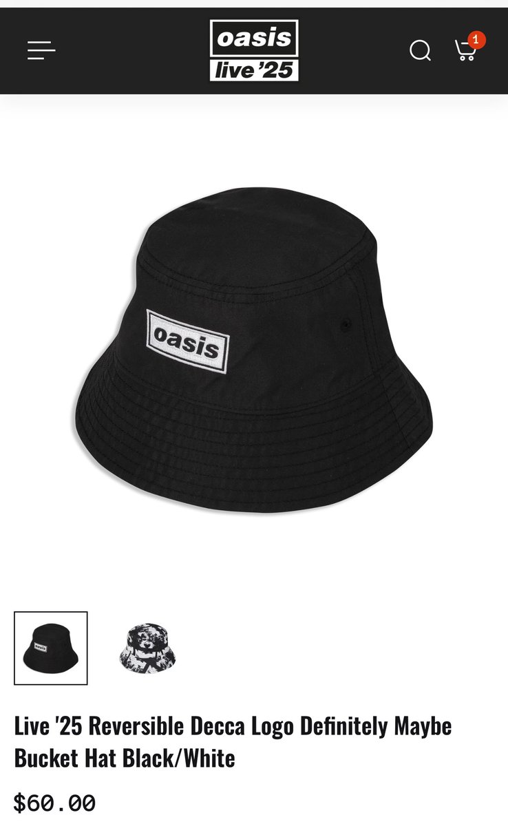 日本未発売】 oasis live '25 バケットハット オリーブグリーン 日本未