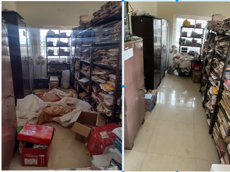 ಸ್ವಚ್ಛ ಅಭಿಯಾನ 5.0 ಸಾಪ್ತಾಹಿಕ ಚಟುವಟಿಕೆಯ ಭಾಗವಾಗಿ ಭಾರತೀಯ ಆಹಾರ ನಿಗಮದ ವಿಭಾಗೀಯ ಕಚೇರಿಯಲ್ಲಿ ಕಚೇರಿ ಶುಚಿಗೊಳಿಸುವ ಚಟುವಟಿಕೆಯನ್ನು ನಡೆಸಲಾಯಿತು Office cleaning activity was conducted at Food corporation of India Divisional Office Mysore as part of swachhta campaign 5.0 weekly activity #Swachhotsav