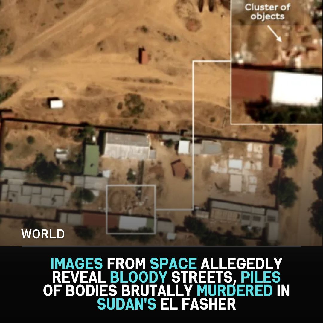 Evidence mounts of RSF atrocities in El Fasher as satellite data allegedly confirms violence. ibtimes.co.uk/images-space-a…