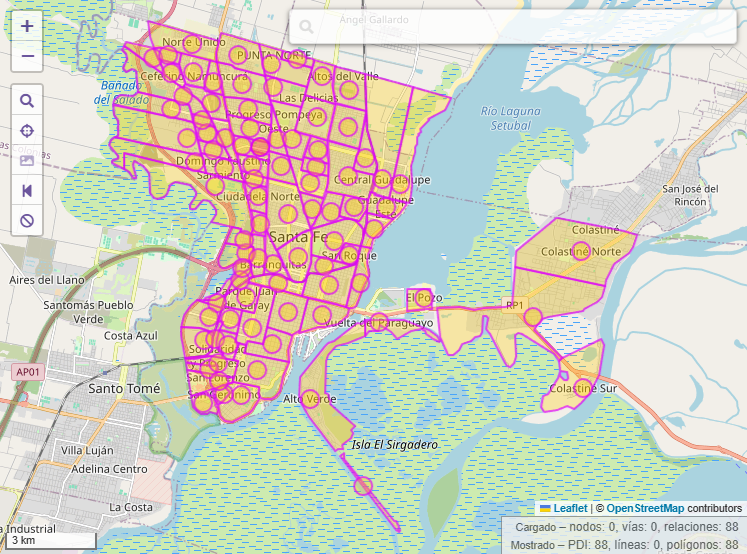 jbtschopp's tweet image. Ahora si! 88 Vecinales de #SantaFe cargadas en @OpenStreetMapAR