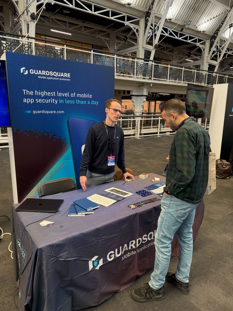 Guardsquare's tweet image. We’ve touched down at #droidconLondon2025 ! 📍

If you&apos;re here, let’s chat about keeping your Android apps secure. 🛡️📱
Come find us at booth #13 👀

#AndroidDev #MobileSecurity #AppSec #Droidcon