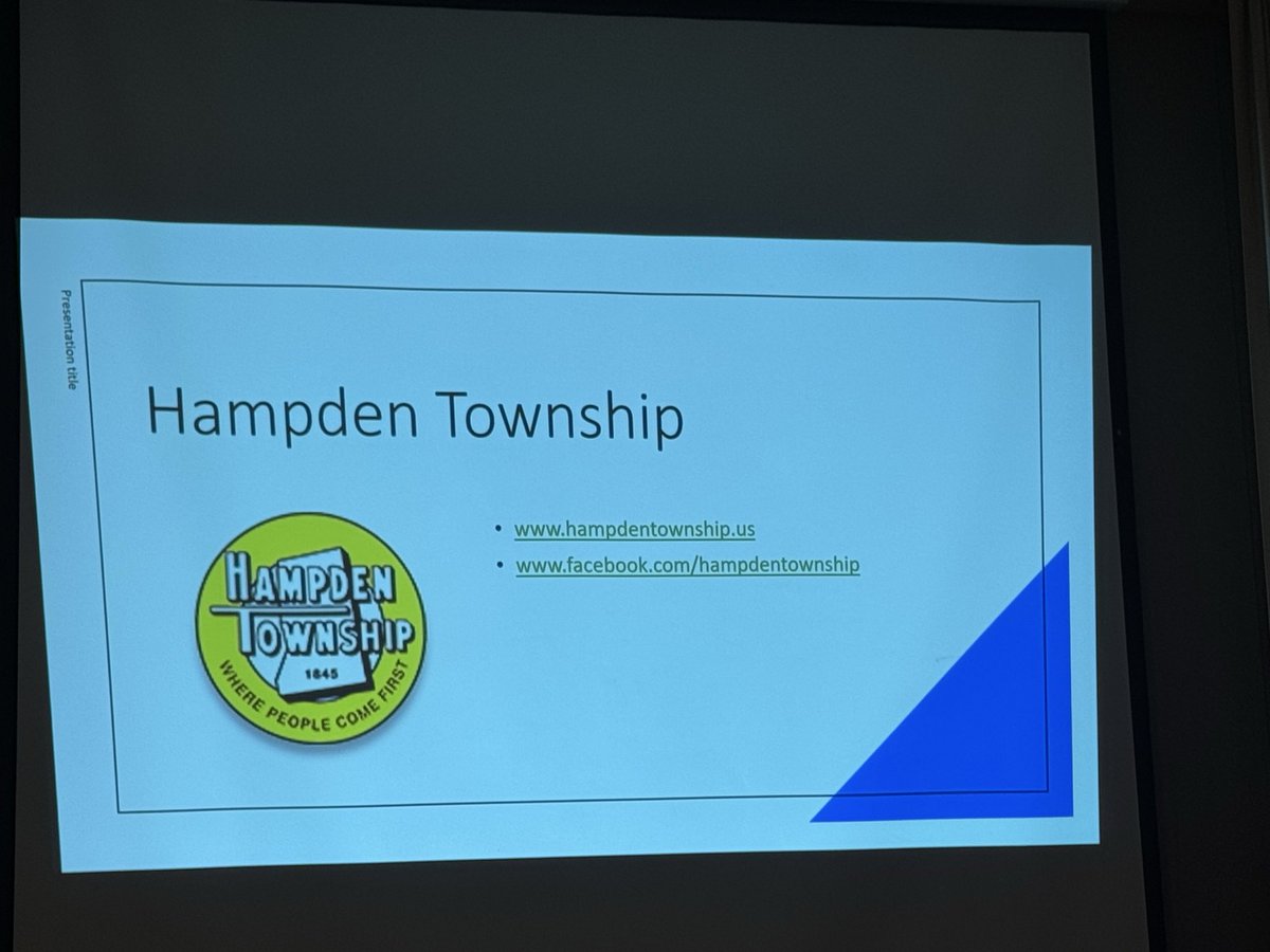 RepDelozier's tweet image. Early on this rainy morning was the Hampden Twp Business Breakfast for an update on all the projects happening in the Twp. We were briefed on the work of the Commissioners, public works, COG, planning, veterans park, police, fire and EMS and more. TY to the staff &amp;amp; Commissioners!