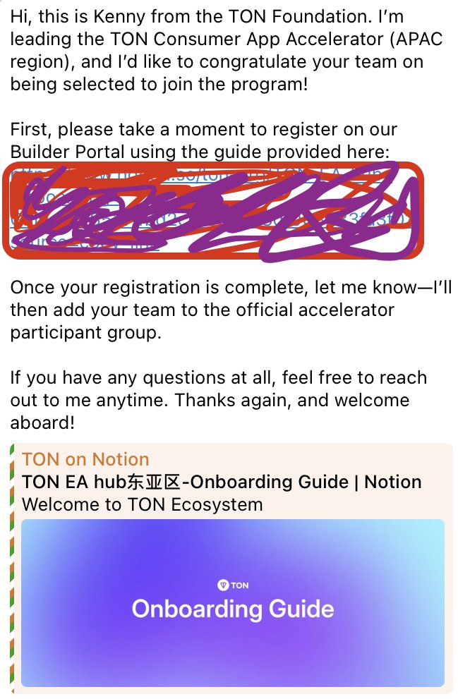 CEO Update: 

We're delighted to inform everyone that our MVP (t.me/SoundRigBot) has been selected for the <a href="/ton_blockchain/">TON 💎</a> Consumer App Accelerator!

Thank you to <a href="/0xKenny_C/">Kenny_C</a> for your amazing continued support as we navigate this crucial milestone!