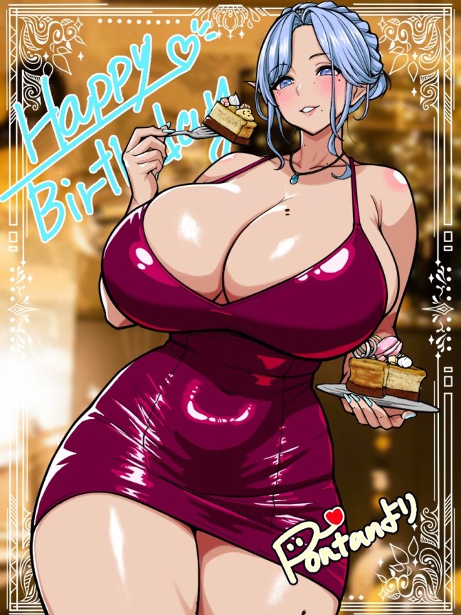 Modena1030's tweet photo. ぽんちゃんからお誕生日イラストを頂きました‼️
めっちゃ嬉しい！毎年素敵な絵をありがとう☺
ホクロの位置も完璧👍
今度お礼にホラワ連れていきます😉 https://t.co/B38l1W7Iuo