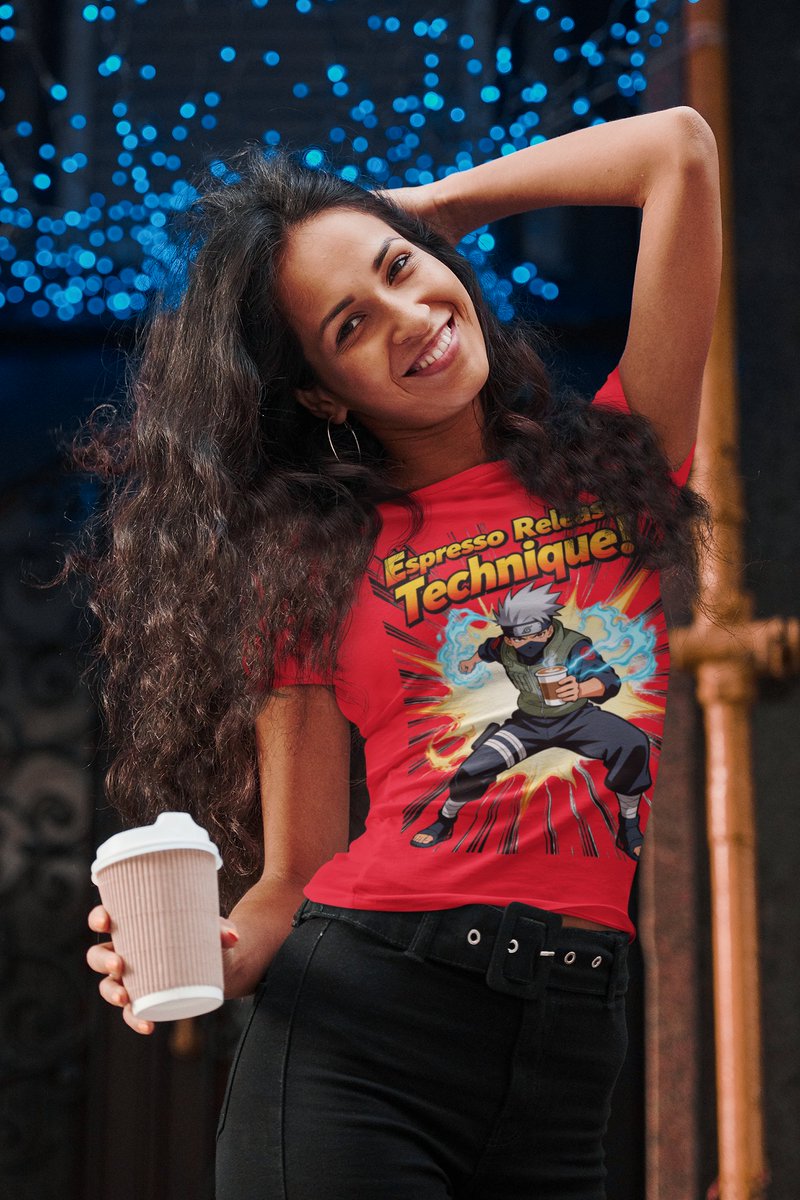 Maximilian2878's tweet image. ☕⚡ Coffee is my chakra.
Master the Espresso Release Technique and power up your day like a true caffeine ninja!
🔗teepublic.com/t-shirt/825644…
#AnimeHumor #CoffeeAddict #EspressoEnergy #OtakuStyle