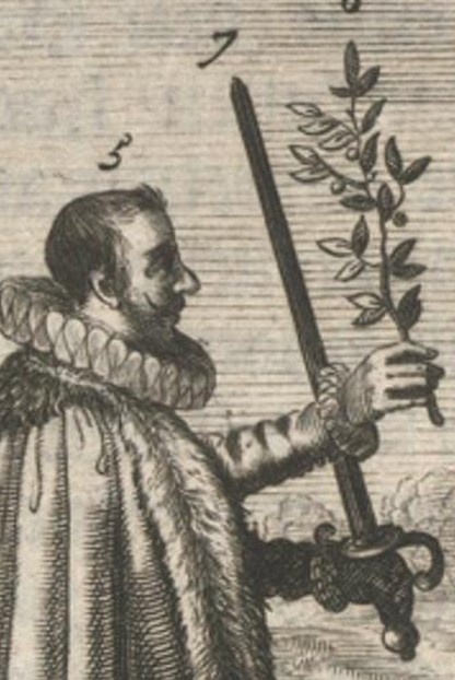 En la E. Moderna la presión militar y la búsqueda simultánea de un acuerdo diplomático fueron muchas veces de la mano. El marqués de Leganés dijo en 1627 que Olivares "es de opinión que se ha de oír y no soltar de la mano las negociaciones aunque se esté con la espada en la otra"