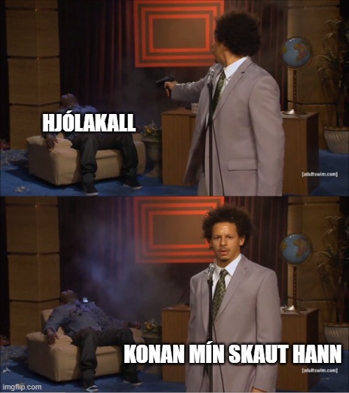 Þessi leigubílstjóri í spönginni