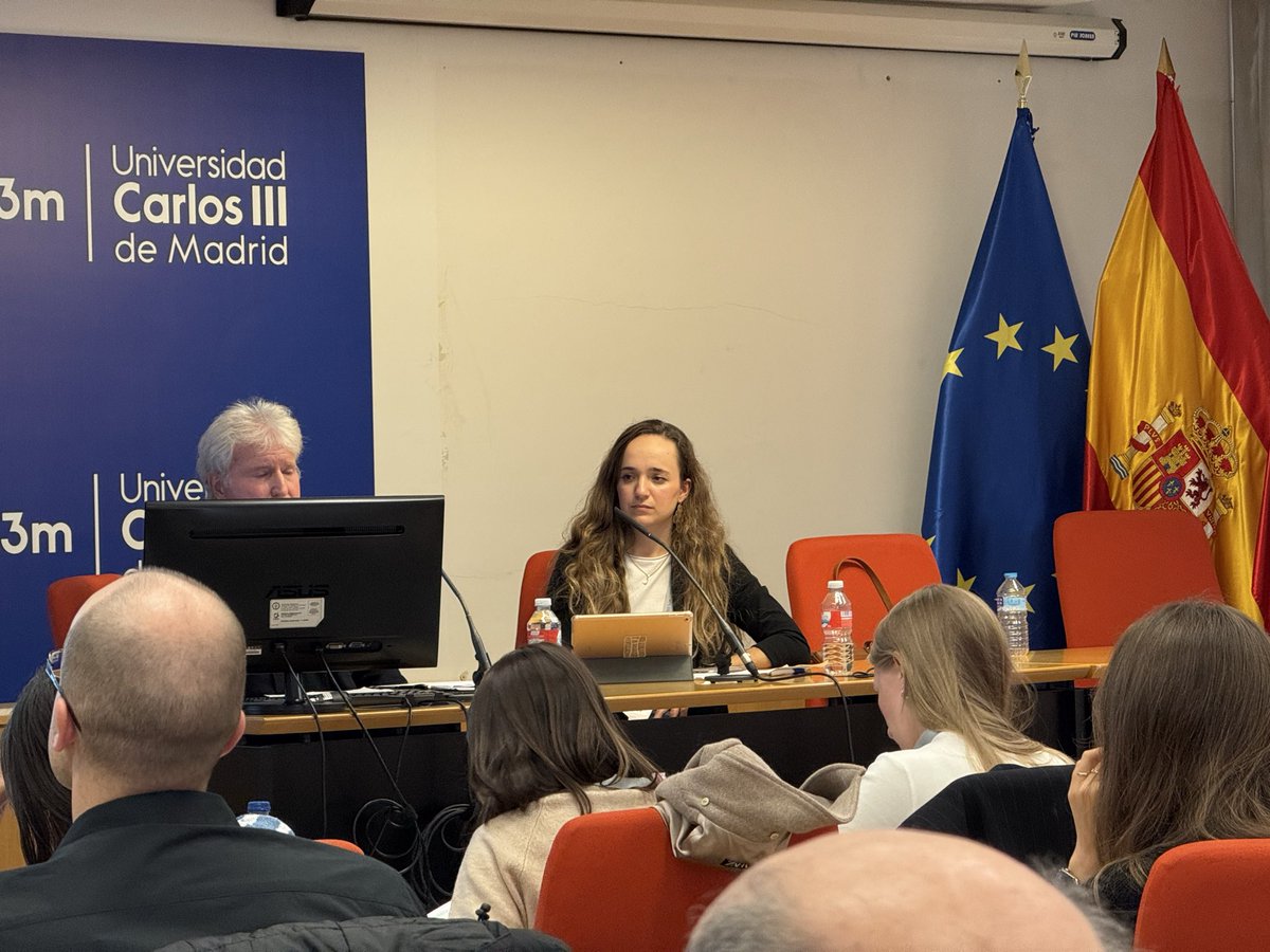 🗣️ Michael Ray Smith (<a href="/LCCuniversity/">LCC Int University</a> 🇱🇹) reflects on “Reforms from Yesterday that Were Lost in Translation” in the panel Disinformation and Democracy: Fact-Checking in Political Contexts, moderated by Rocío Sánchez (<a href="/rociosavas/">Rocío Savas</a>).
📍 <a href="/uc3m/">UC3M</a>
#EUDisinfo_Congress