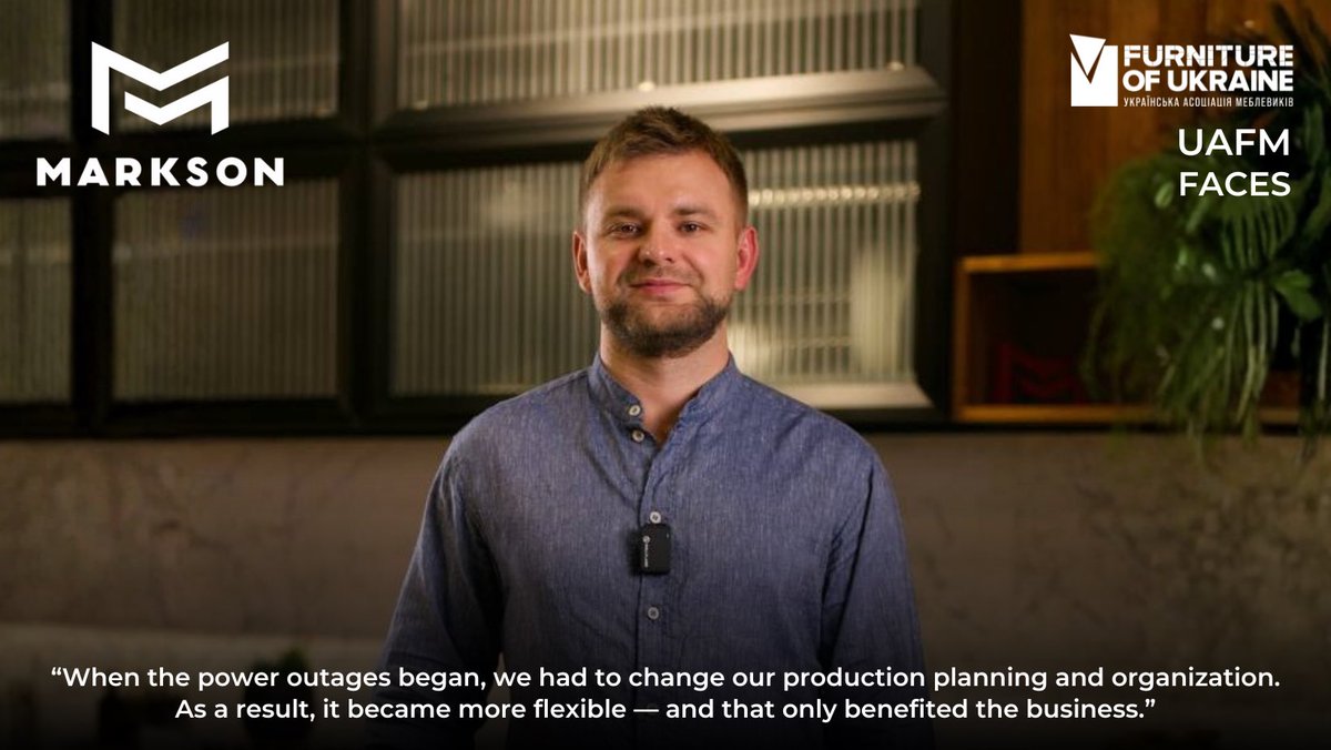 AssociationUAFM's tweet image. 💬 UAFM in Faces: a story by Oleksandr Havryliuk, Director of MARKSON.

🔗 Learn more in an interview with Oleksandr on our website via the link: uafm.com.ua/en/uam-v-oblyc…