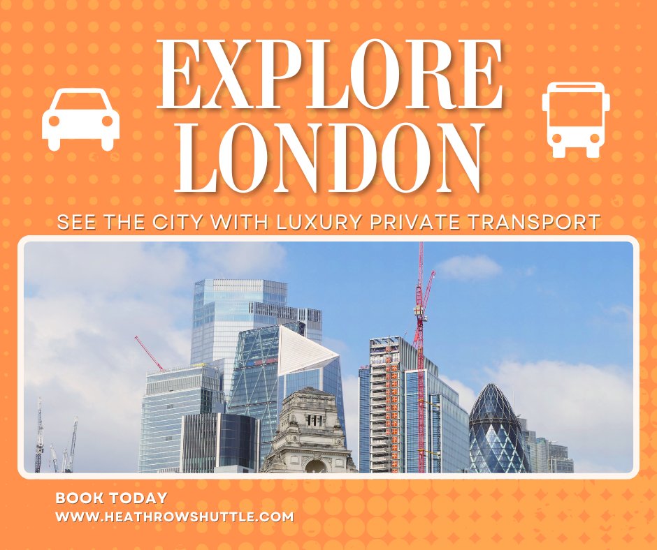 Explore London in style and comfort 📷📷
Luxury private transport designed for your perfect city adventure.
Book your journey today at heathrowshuttle.com

#explorelondon #luxurytravel #privatetransport #Heathrowshuttle #londontour #TravelInStyle #citytransport #visitlondon