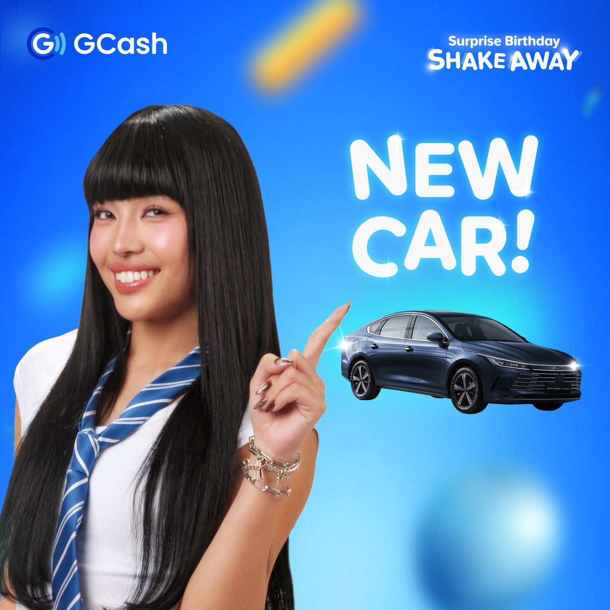 gcashofficial's tweet photo. Ikaw, which prize are you manifesting?🎉 💙
#GCashBirthday #G22ForGCash https://t.co/o8w4G1tQRg
