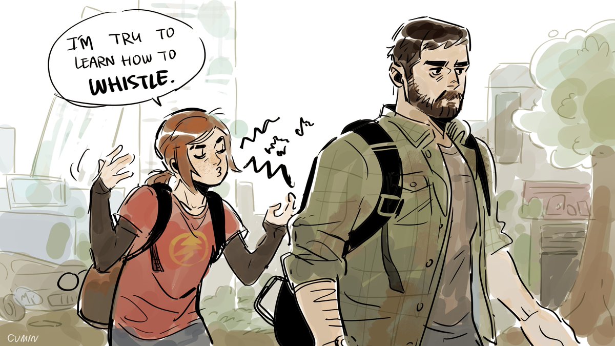 Cumin233's tweet image. #thelastofus #elliewilliams #joelmiller