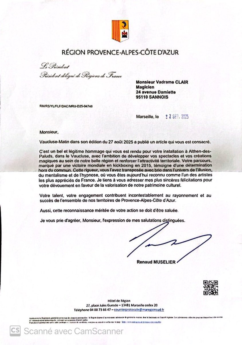 LVadrame's tweet image. Reconnu comme l’un des artistes les plus appréciés de France waouh♥️♥️♥️
Quand le travail finit par parler de lui-même…
Merci à la Région Provence-Alpes-Côte d’Azur pour cette reconnaissance officielle 

#RenaudMuselier
#RegionPACA
#ProvenceAlpesCotedAzur
#