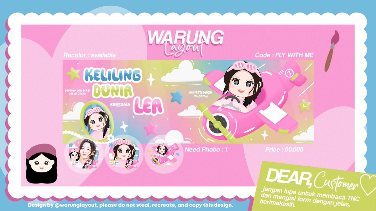 — help RT thankyou 💖

Hi guys aku bawa calon anak baru nih, boleh diospek apakah sudah amann??? 🐰 bisa versi full chibi juga nanti ya.

Aku butuh kinci nih ( tapi ga banyak )
Cek Alt 💌

Makasi semua, yang mau moots boleh reply 
#zonauang #zonaba