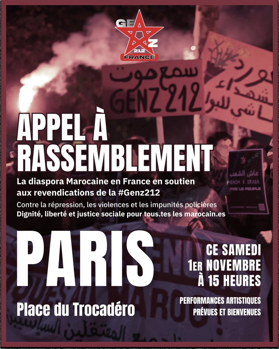 GenZ212 France tweet media