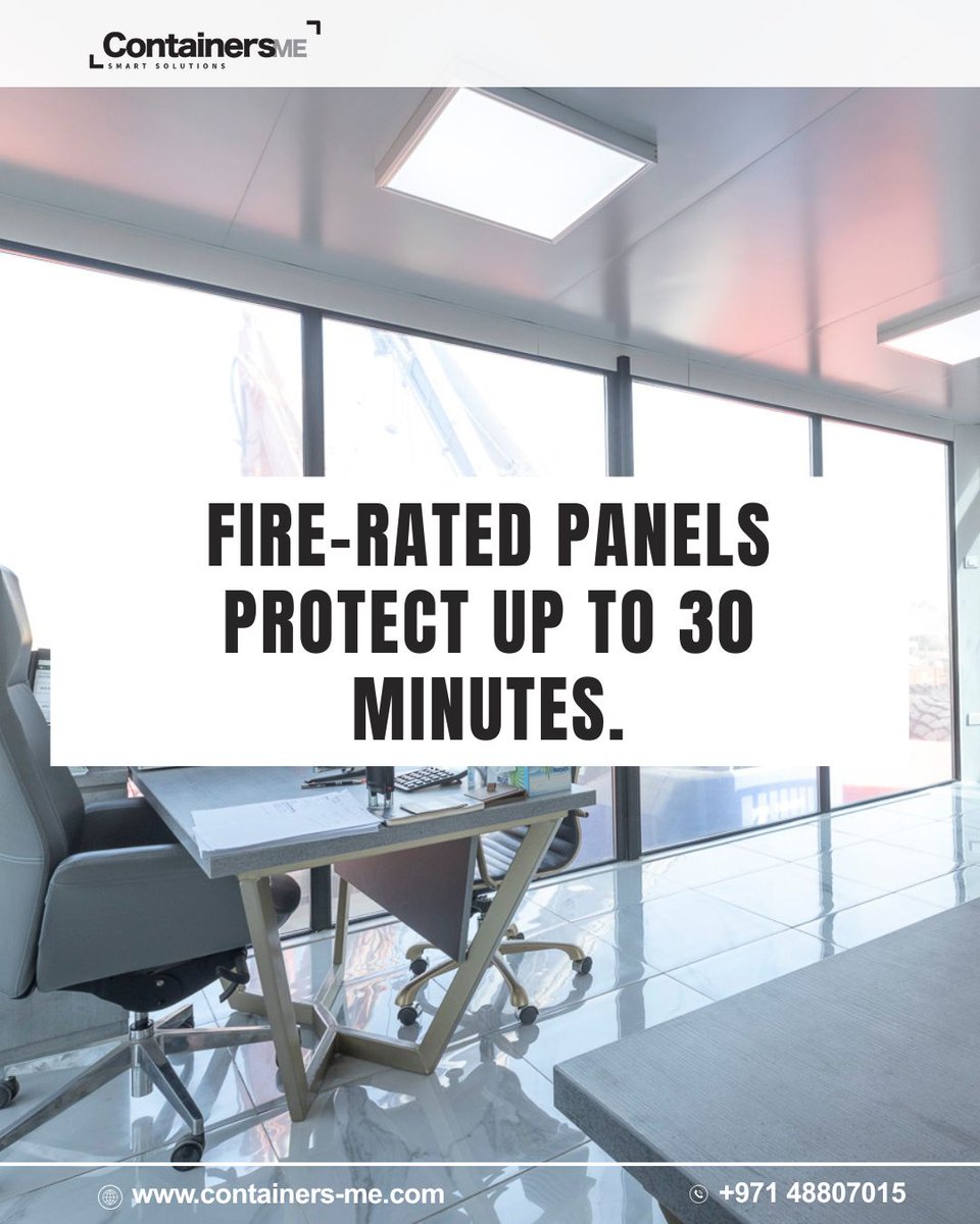 Containers_me's tweet image. Top 5 Advantages of Modular Mobile Containers — strong, safe, and built to last.

 Fire-rated, weatherproof, corrosion-free, quick to install, with flexible lease, rent, or buy options.

#modularcontainer #mobilecontainer #fireproofcontainer #containerrestaurant #dubaimodular