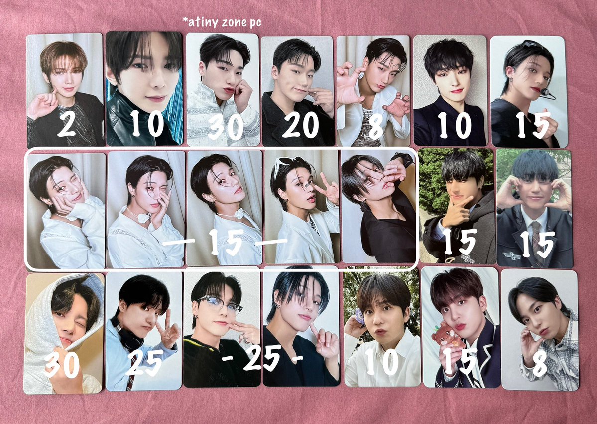 sherlockboo's tweet image. WTS ATEEZ ALBUMS + PCS 🌸

📌 price in RM
📌 🇲🇾 address only
📌 🇲🇾 bank | wise ✅
📌 postage WM RM 8 | EM RM13
📌 will prio the most claimed/albums taken
📌 postage only on the weekends

양도 에이티즈 #pasarATEEZ @pasarATEEZ