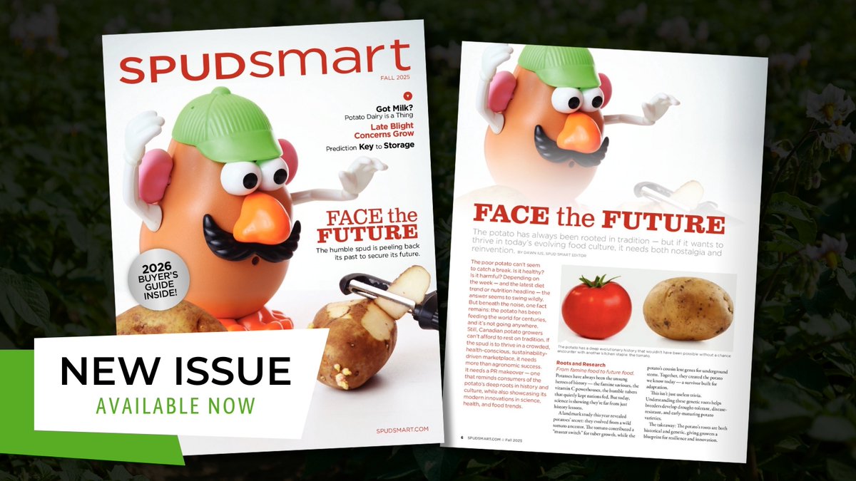 New story from our SpudSmart digital flipbook! Check it out: hubs.li/Q03NWl280.
The potato: rooted in tradition, but needs nostalgia + reinvention to thrive in today's food culture. From roots to research to pop culture; exploring the unsung hero of history.
#PotatoIndustry