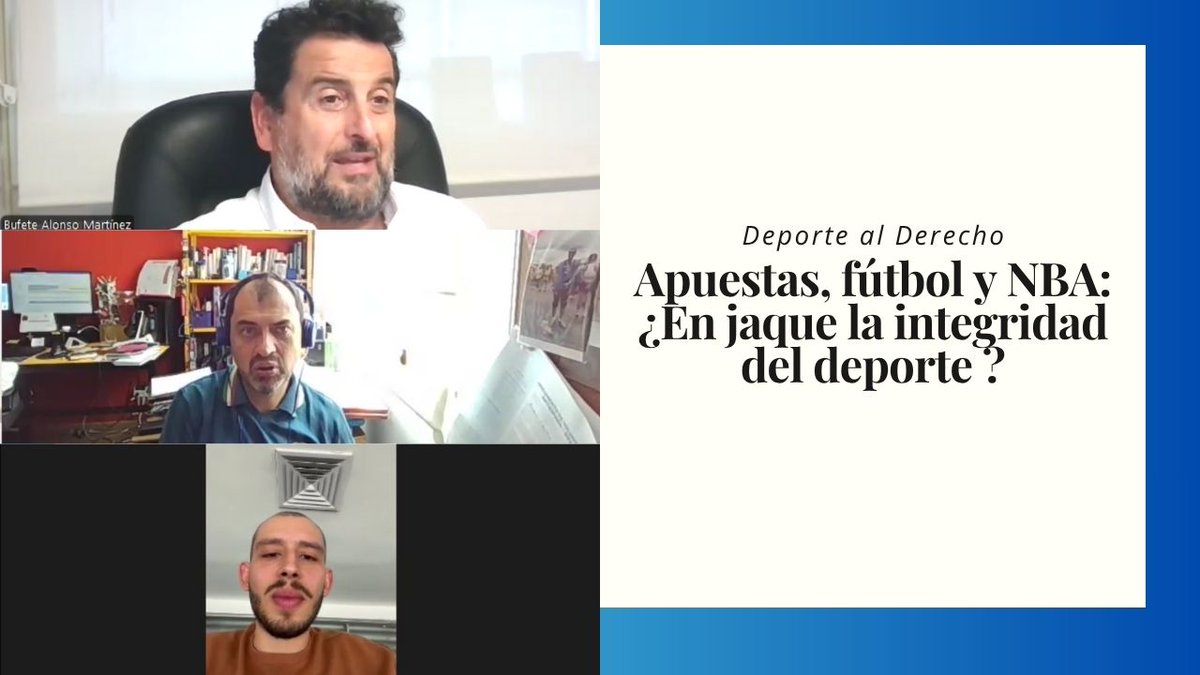 #Podcast DEPORTE AL DERECHO. Con casos reales, hoy hablamos del amaño de partidos y de las apuestas ilegales que están afectado el deporte en el mundo. Junto a <a href="/andrescharrias/">Andrés Charria</a>, <a href="/Sancadavid93/">Santiago Cadavid A.</a> y <a href="/BufeteAM/">Bufete Alonso Martínez</a> 
Spotify open.spotify.com/episode/1opNUR…
Youtube youtu.be/iK-2HjbYJyU