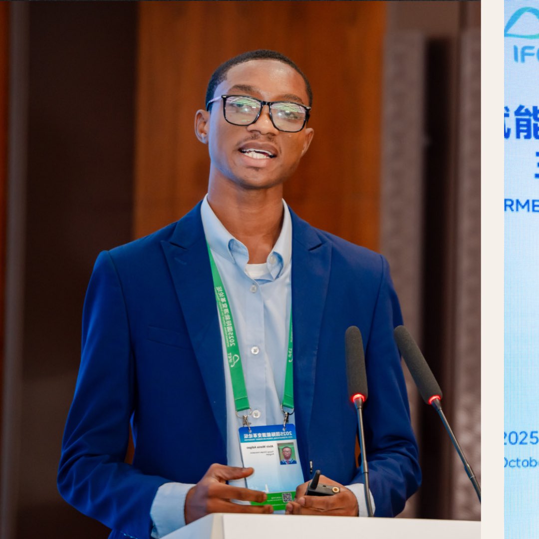 AlvinAdigao's tweet photo. Grateful for the opportunity to speak at the International Forum on Energy Transition in China 🇨🇳 — sharing on Youth Voices in Energy Transition.  

Standing among global leaders was a reminder that we hold the power to accelerate a clean energy transition. https://t.co/UmLuJYSg1D