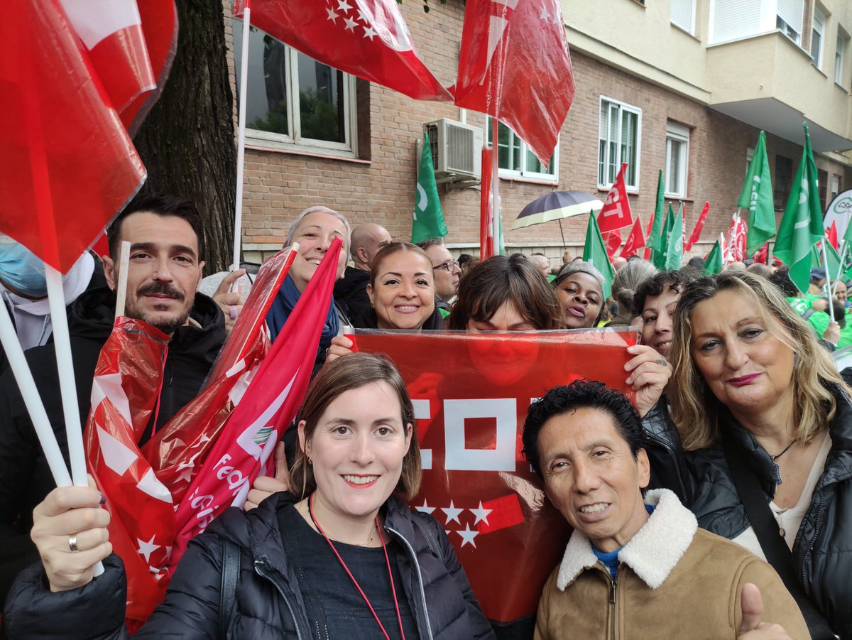 CCOO Sanidad Madrid tweet media