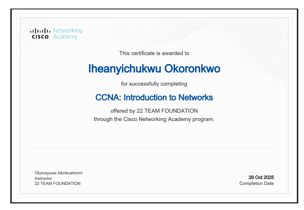 solubilityb's tweet image. Still on the journey to solidify my knowledge in networking as a prospective Network Security Engineer and SOC analyst, I got the opportunity to participate in the ongoing 90-Day CCNA challenge organized by Mr. @akintunero.

 @segoslavia @ireteeh 
#networking #SOC #cybersecurity