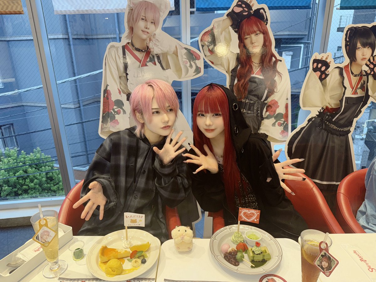 AVAM × #スイパラ コラボカフェ .ﾟ*❁⃘ 『あやかしにゃんこ夜宴