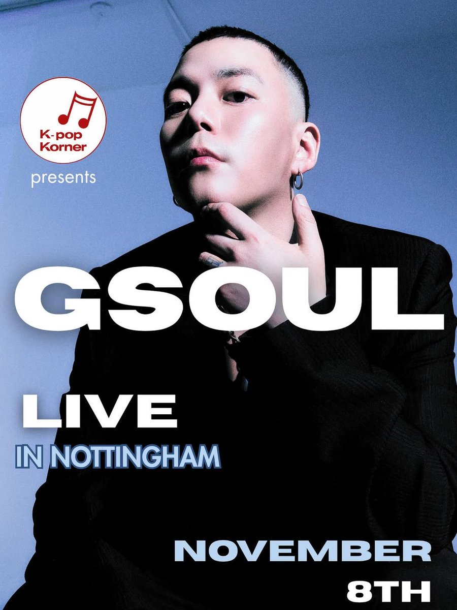 KPOPnLondon's tweet image. 🇬🇧 #GSOUL LIVE IN THE UK 

• London - Nov 7th
• Nottingham - Nov 8th
• Manchester- Nov 9th