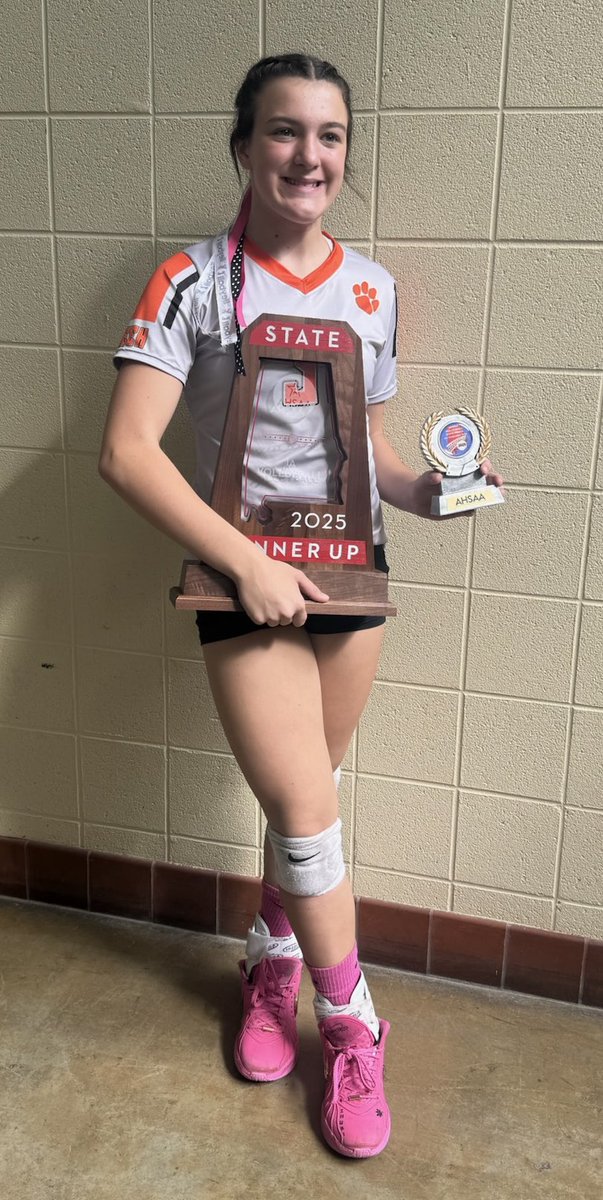 STARZ 2031 ZARAH HARDEN helped lead MEEK (AL) to a Runner-Up Finish at the 1A State Volleyball 🏐 State Tourney &amp; made the All-Tourney Team as a 7th Grader!  Congrats to <a href="/ZarahHarden31/">ZarahHarden31</a>! 👏 The Best is yet to come!  Go STARZ! ⭐️