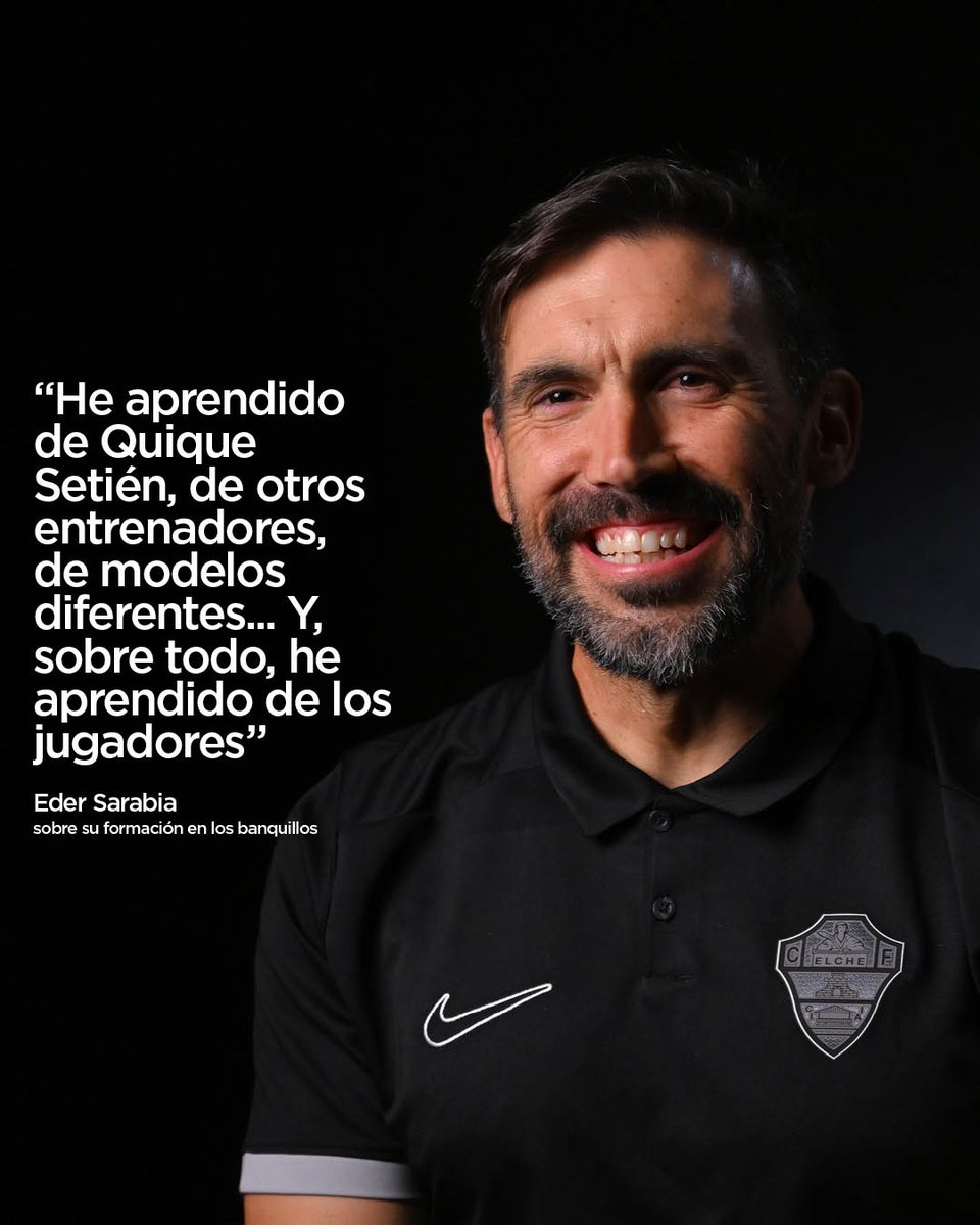 Eder Sarabia es uno de los mejores entrenadores de la LaLiga. El técnico bilbaíno, de 44 años, lideró el pasado curso el ascenso del <a href="/elchecf/">Elche Club de Fútbol</a> a Primera 

En esta entrevista, el técnico cuenta cómo ha sido su carrera, con Setién como maestro. 💚🇪🇸

🔗 bit.ly/EderSarabia