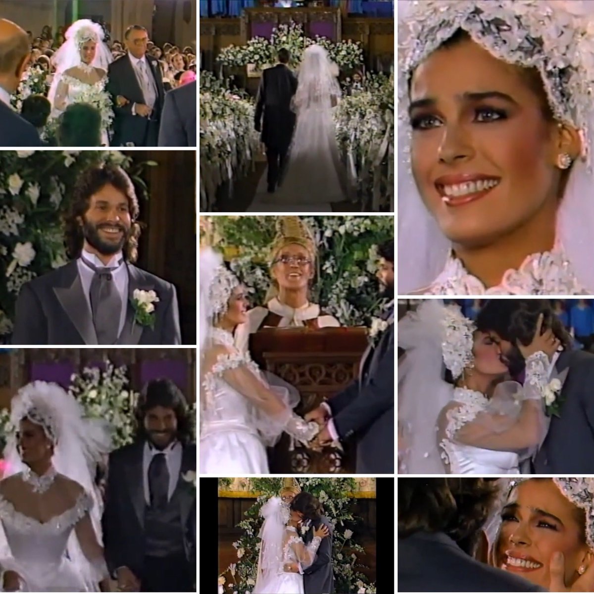 Day 7 Salem Wedding #days60 

The wedding of #bope uniting the Hortons &amp; the Bradys. The foundation families of Salem

May 1985 Bo &amp; Hope England Wedding #DaysofOurLives Royal wedding for daytime royalty

Traditional Church Wedding⛪️ 
🌺 The flowers
Most handsome Groom
Most