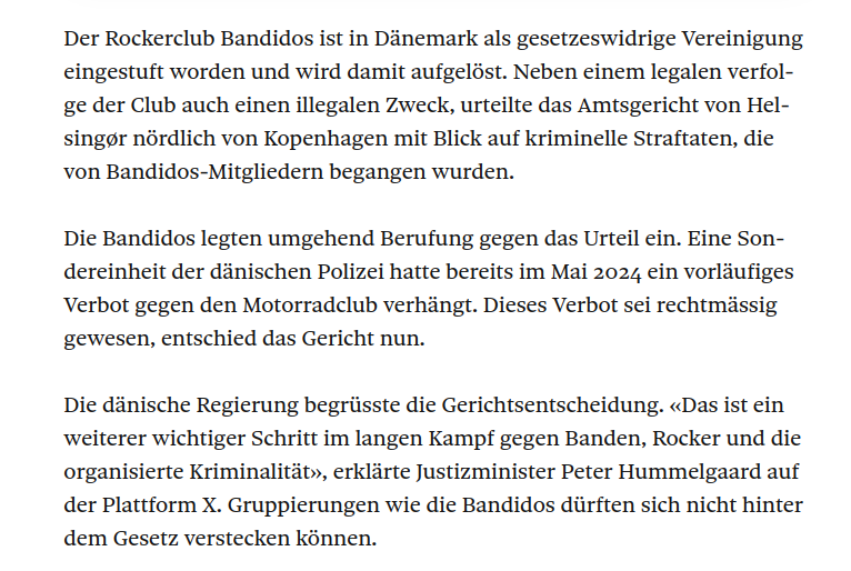 AfaNord's tweet photo. In #SchleswigHolstein konnte der Rockerclub #Bandidos ungehindert expandieren, steigerte Aktivitäten in #Kiel, #Neumünster, #Dithmarschen, #Schleswig & #Ostholstein und verlagerte Strukturen nach #Dänemark. Dort wurde der rechtsaffine Rockerclub nun verboten. 1/x
#NoNazis #NoNPD https://t.co/KcWzNTKCs9