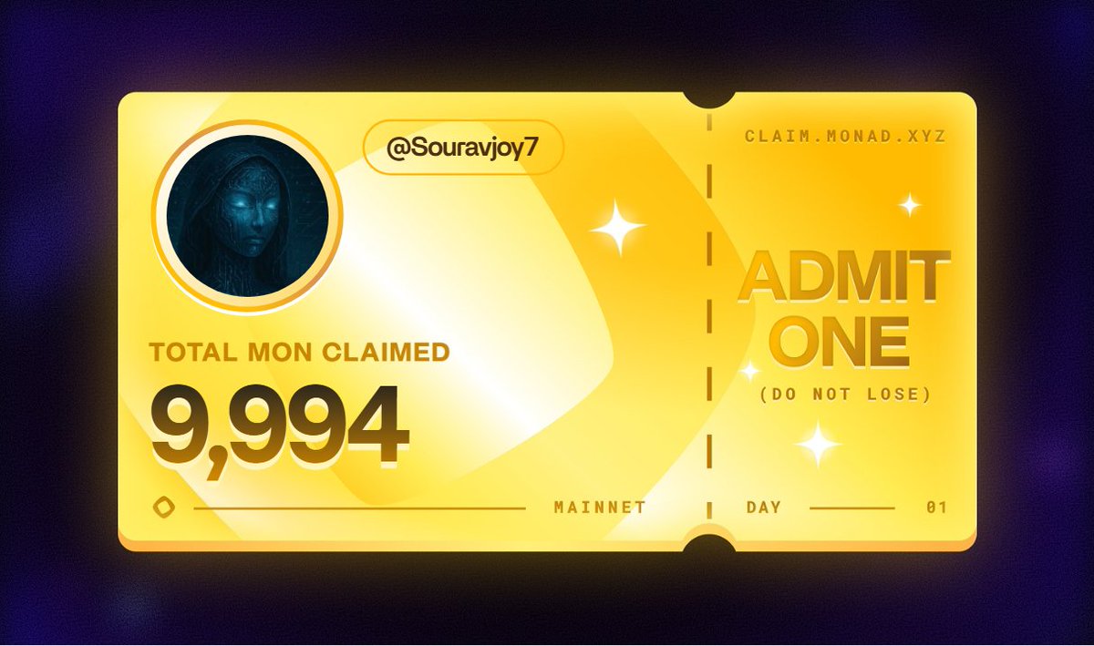 ready for day 1 🫡 
Nice to play with <a href="/monad/">Monad</a>