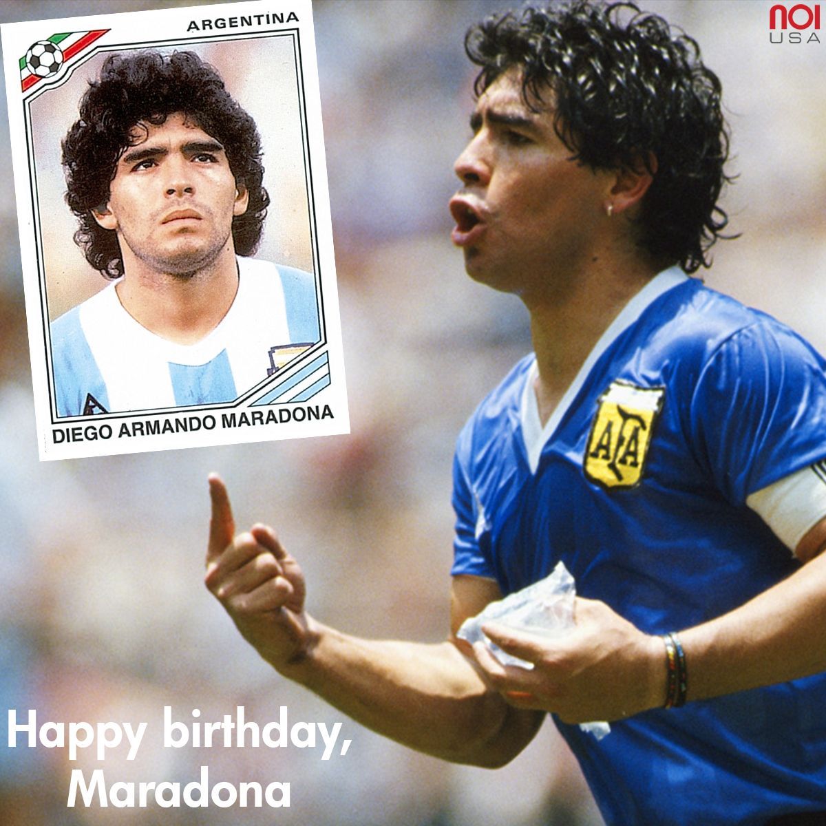 Happy birthday to the greatest, Diego Armando Maradona! 👑

Born Oct 30th, 'El Pibe de Oro' is the owner of magic in Naples and Argentina. His Panini stickers are pure history. We remember you today, D10S!

#panini #Maradona #ElPibeDeOro #Napoli #D10S