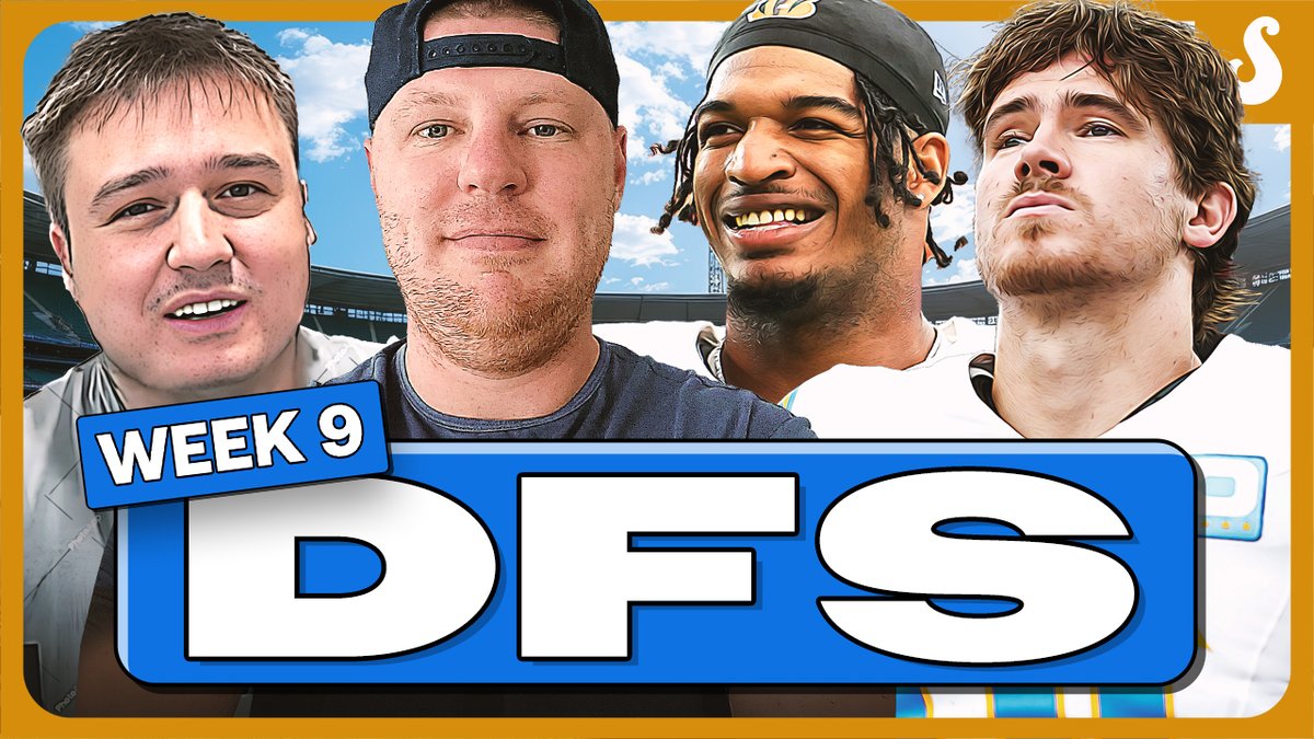 Spike Week π (@spikeweek) on Twitter photo π¨ LIVE at 10 AM ET π¨
<a href="/erikbeimfohr/">Erik Beimfohr π</a> & <a href="/JordanVanekDFS/">Jordan Vanek</a> 
As they break down the Week 9 NFL DFS Slate position by position to uncover some sneaky tournament plays, chalk you might want to fade & more
π youtube.com/watch?v=qMVLvdβ¦ π¨ LIVE at 10 AM ET π¨
<a href="/erikbeimfohr/">Erik Beimfohr π</a> & <a href="/JordanVanekDFS/">Jordan Vanek</a> 
As they break down the Week 9 NFL DFS Slate position by position to uncover some sneaky tournament plays, chalk you might want to fade & more
π youtube.com/watch?v=qMVLvdβ¦